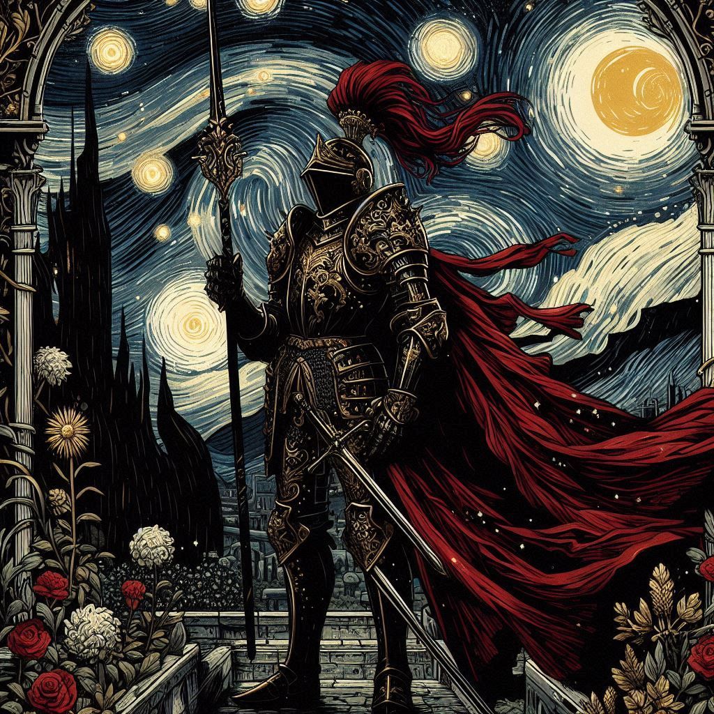 Starry Night Knight