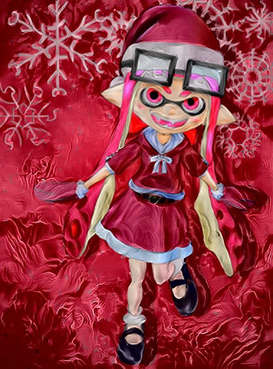 Christmas Crazy Pink Inkling