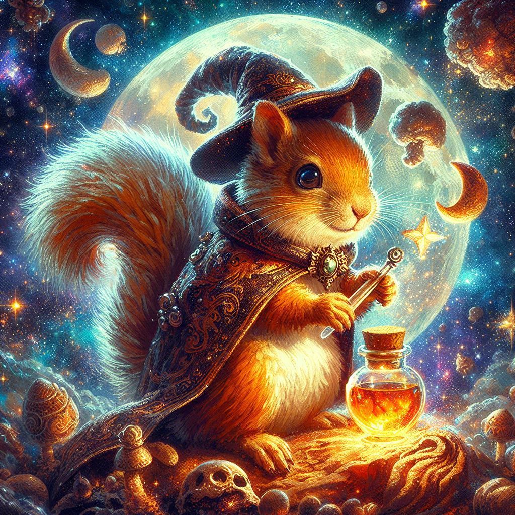 The Squirrel Adventures -  Adorable Squirrel Alchemist