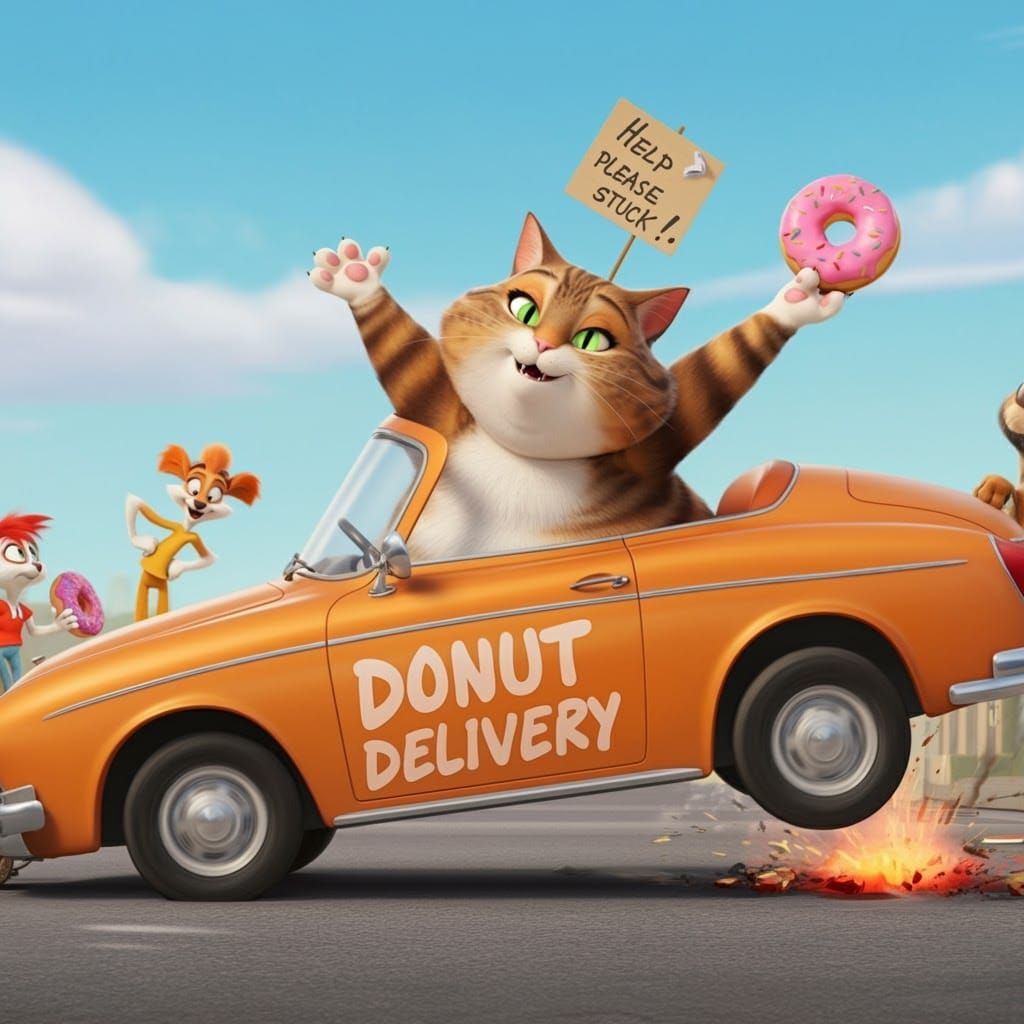 Meet donut, she loves donuts :)