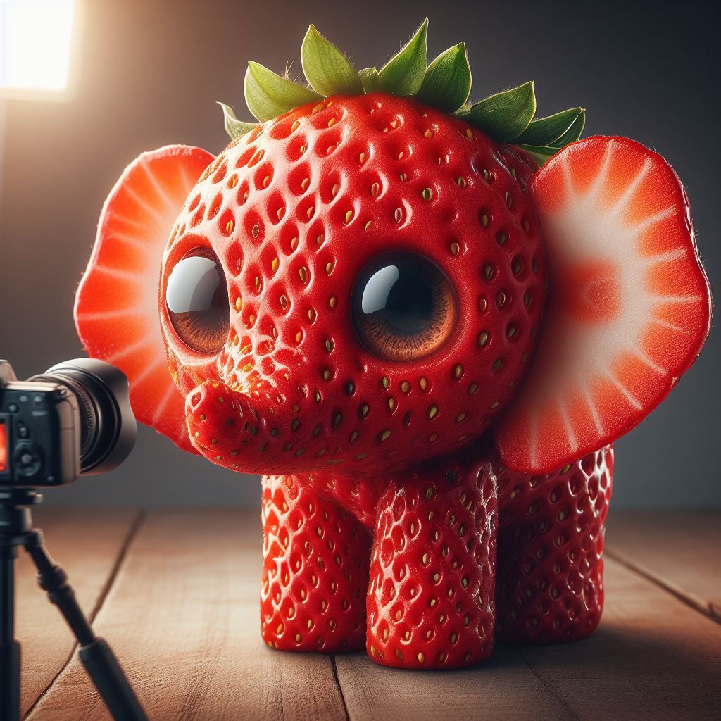 Strawberry Elephant 🐘🍓