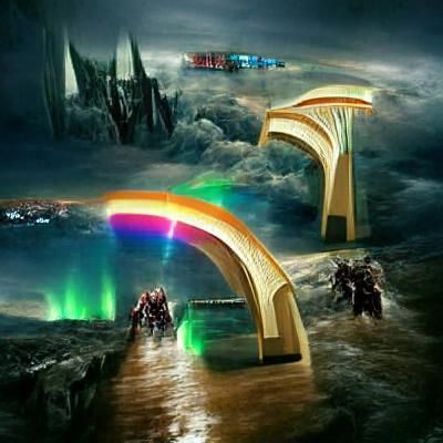 Rainbow bridge to Asgard