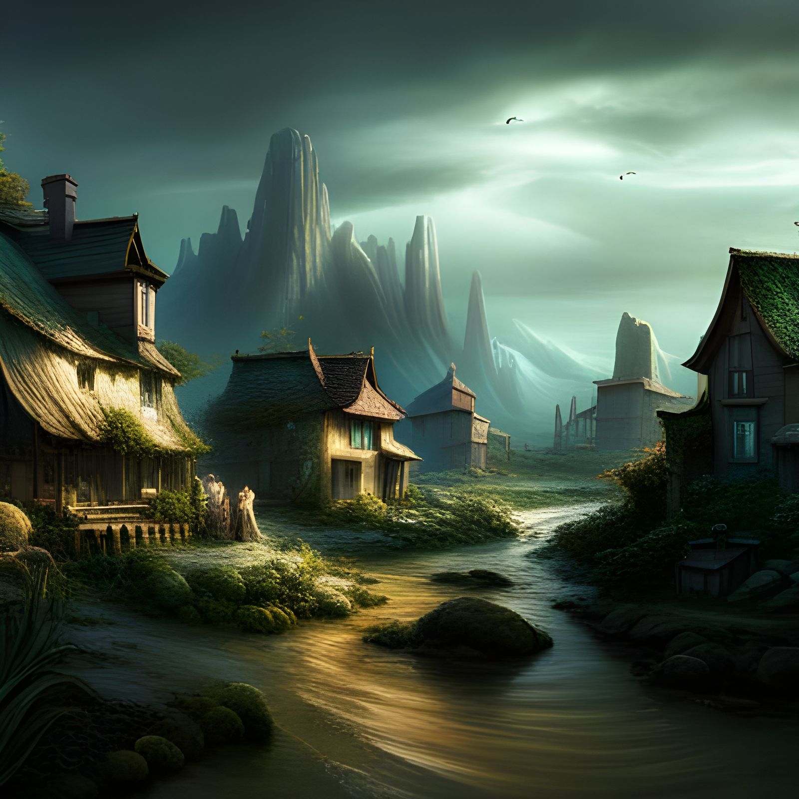 Haunted old village II