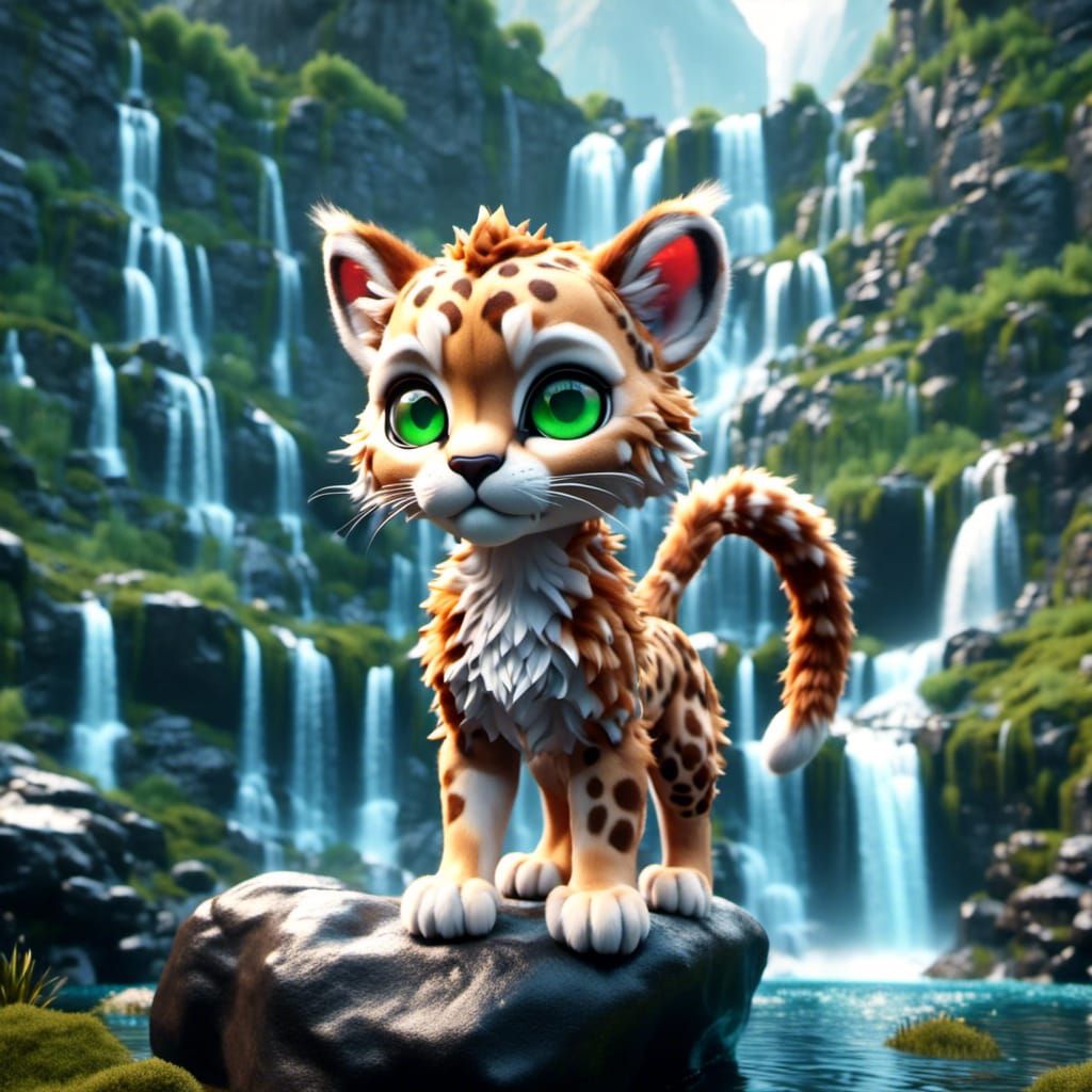 1- Chibi Leopard Cub