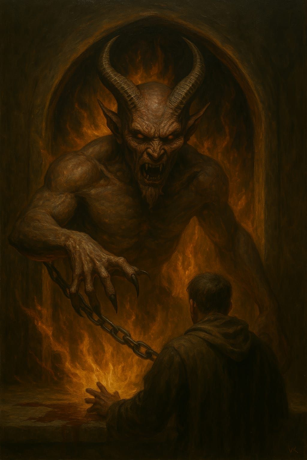 Demon Chain :  -8 to all stats.