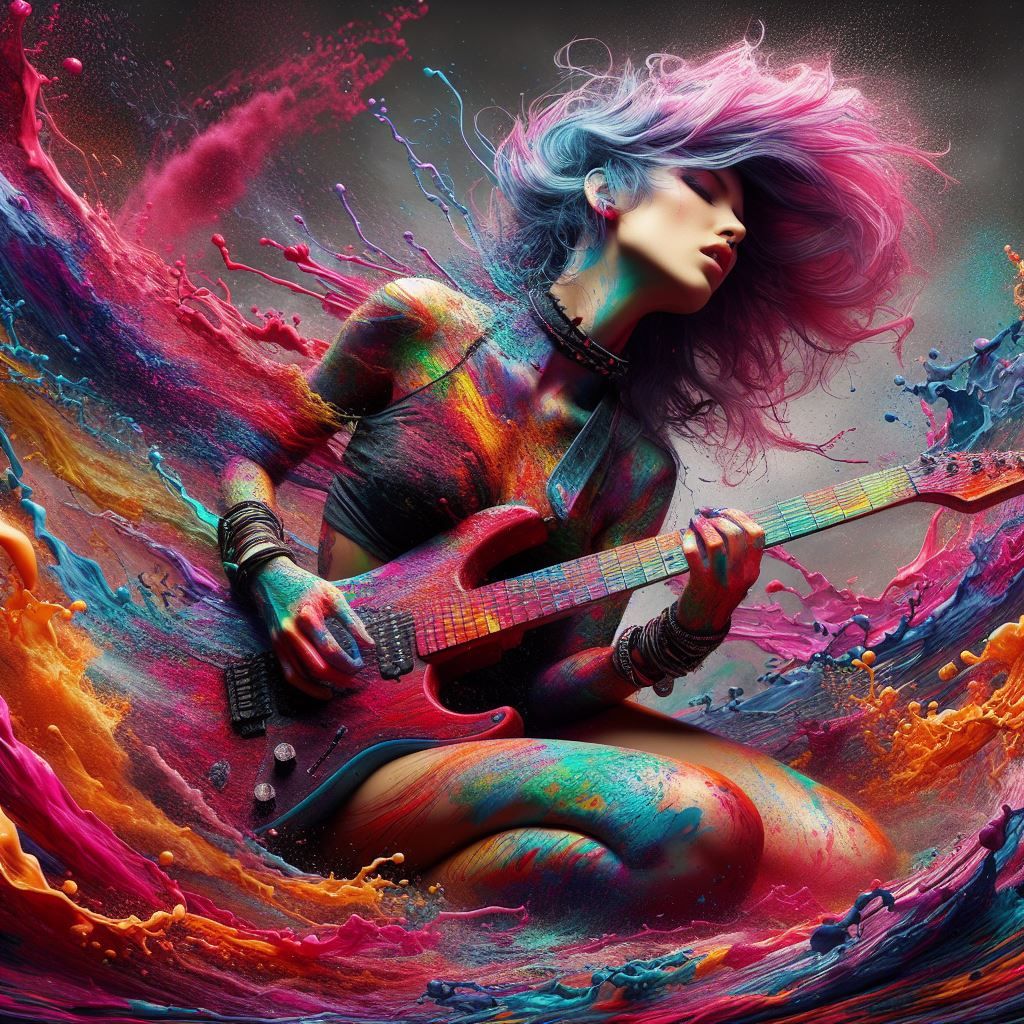 The sound of colours