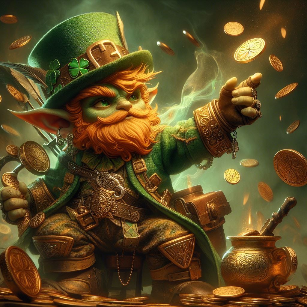Halfling Leprechaun God of Luck