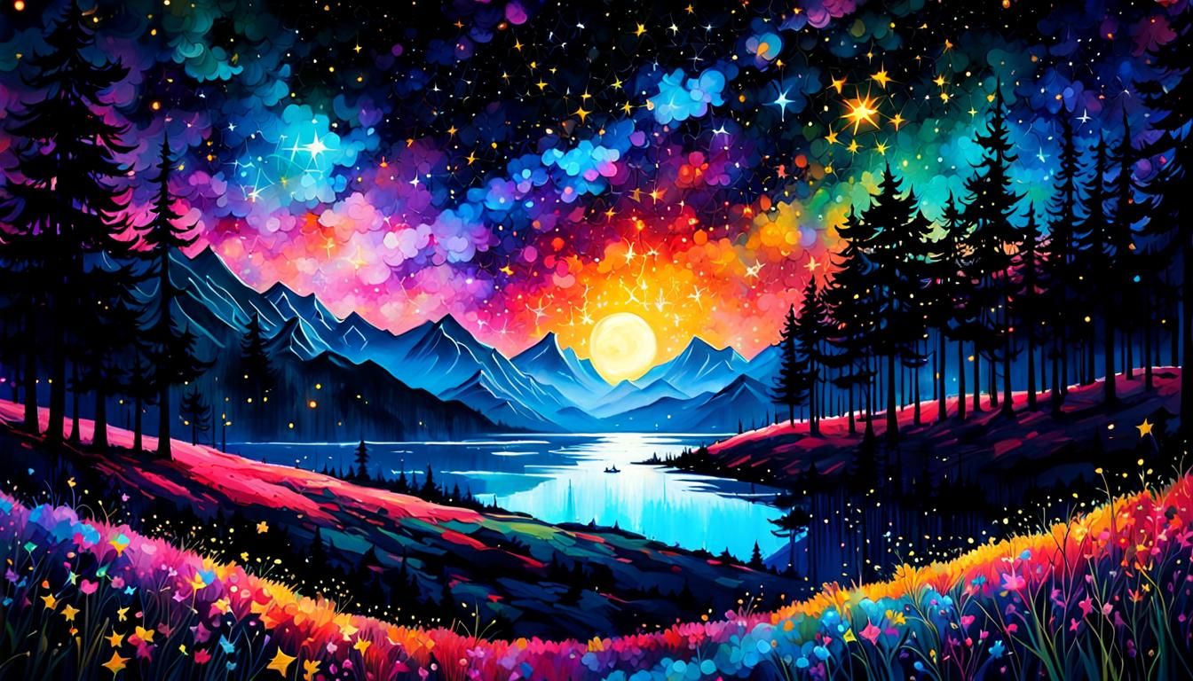 Colourful sunset  by @Aia