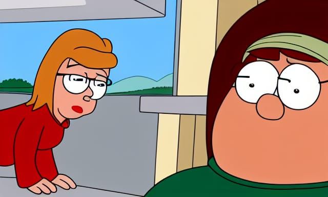 Peter and Lois Griffin making babies
