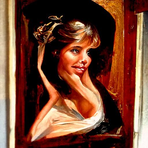 Distorted Portrait