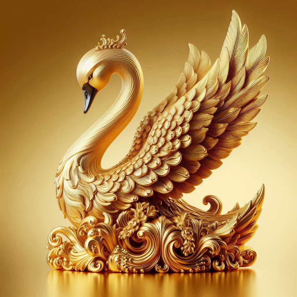 Golden swan