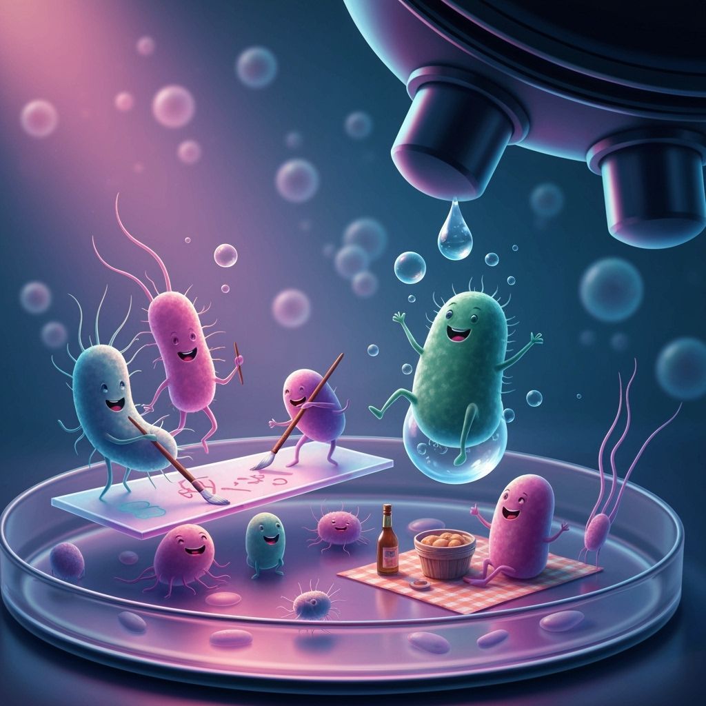 Life is fun under the microscop  by @Omri_slam