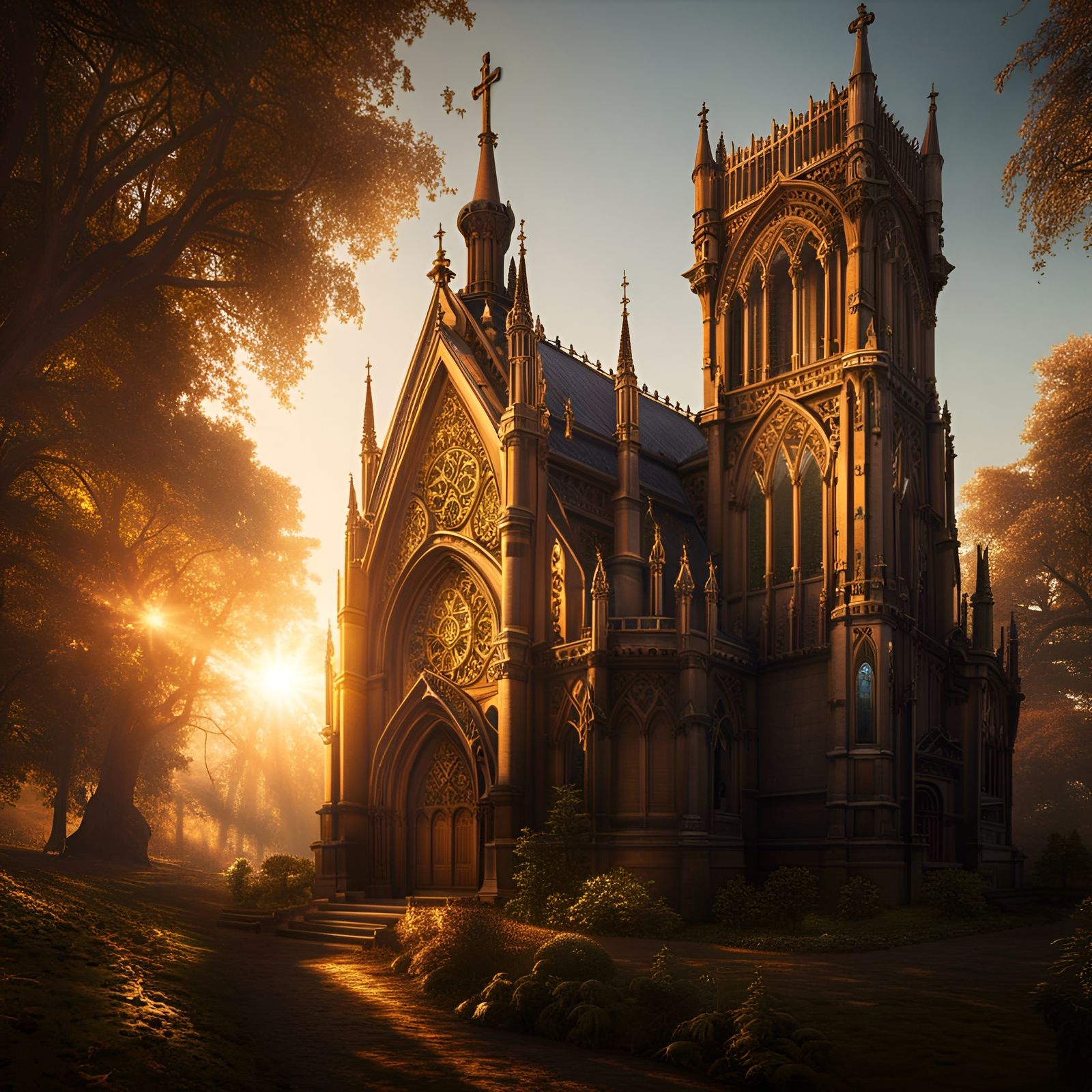 Church on the Hill  by @Queen Of Denial