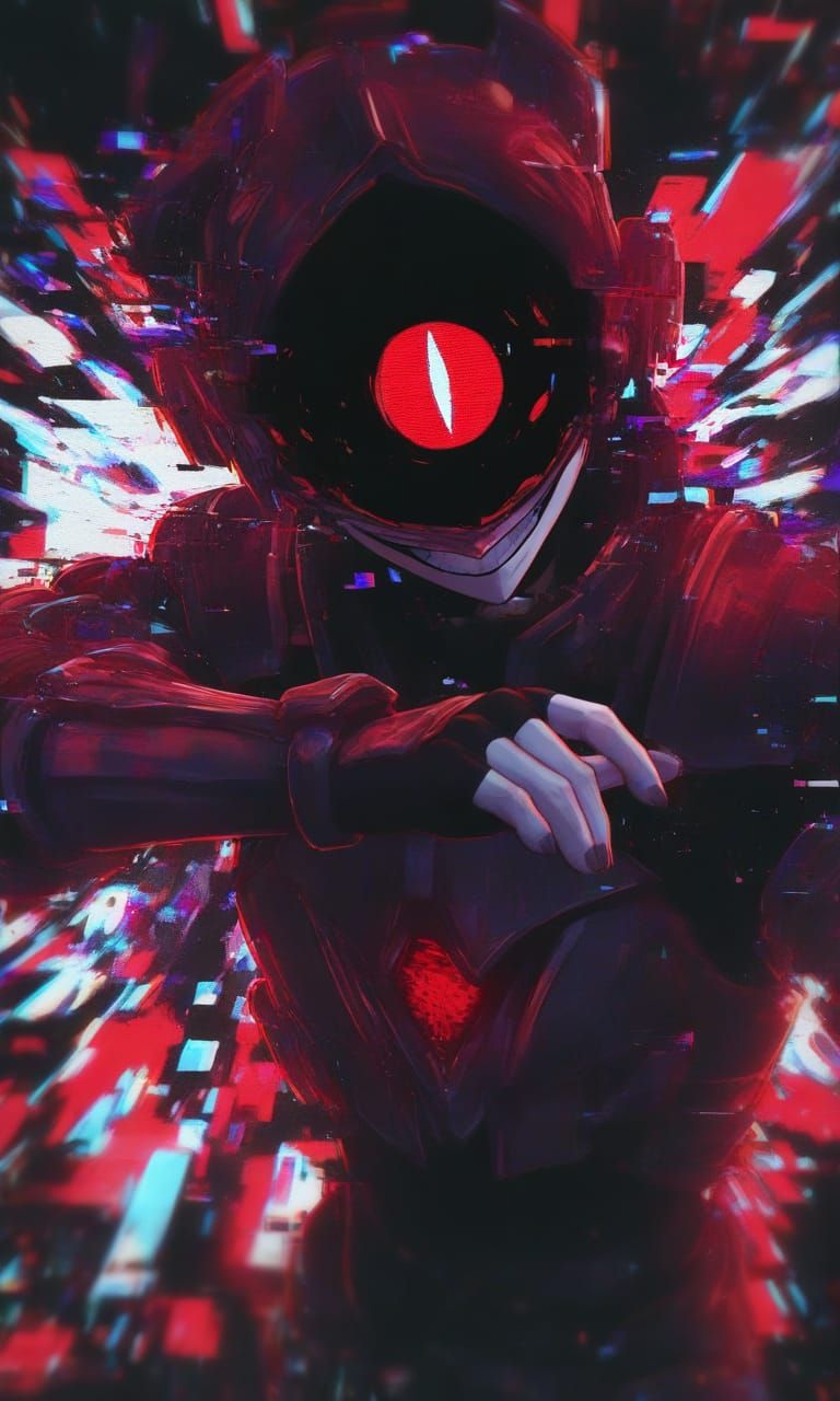 Glimpse the Glitch King -oc-