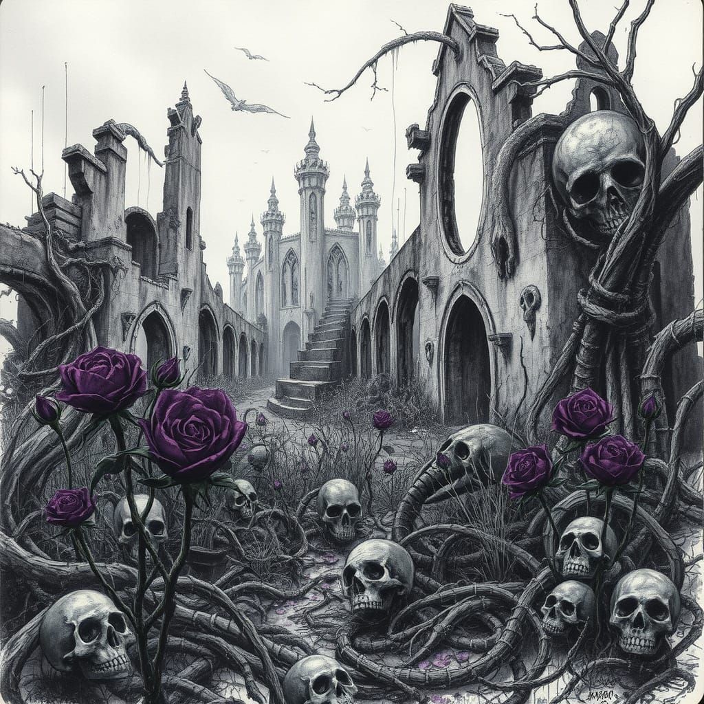 Giger's Garden  by @Ride the Wind DM