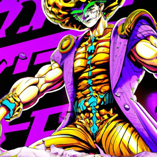 Ultimate Life Form Kars from JoJo's Bizarre Adventure - AI Generated ...