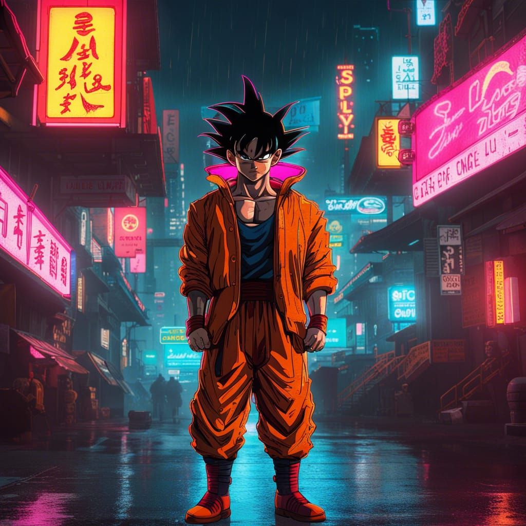 Son Goku in the future