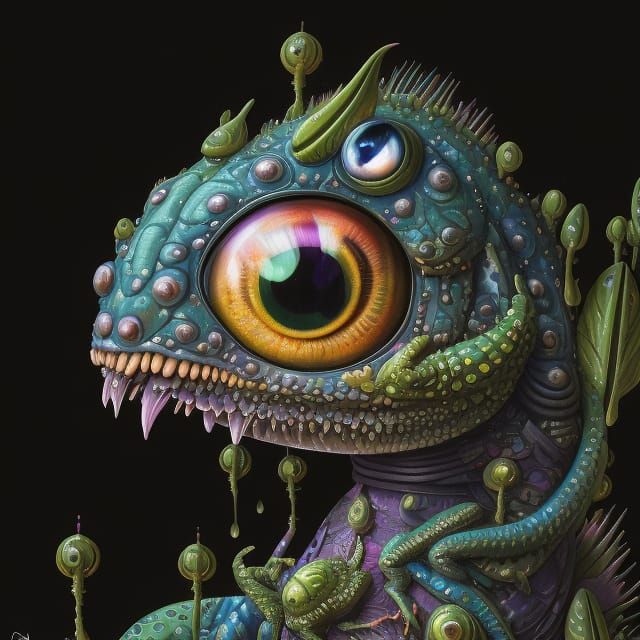 Alien lizard