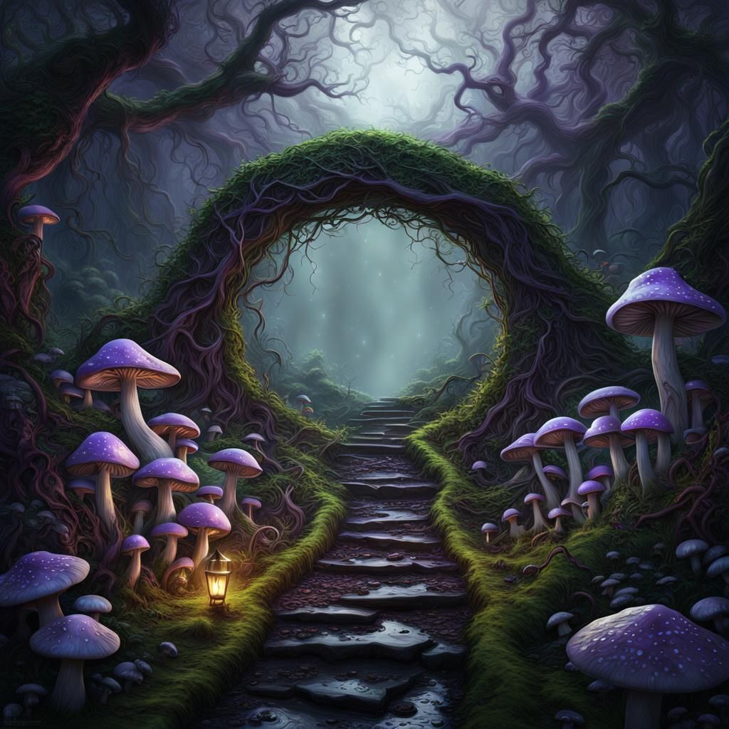 Deepshadow Fae Path  by @PLizzyB