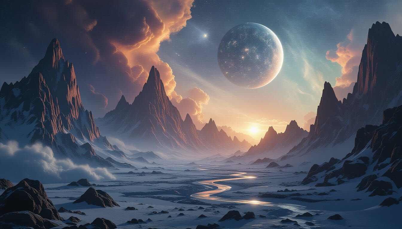 outer space, dark stars