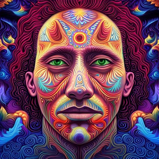 A Dmt Trip Ai Generated Artwork Nightcafe Creator