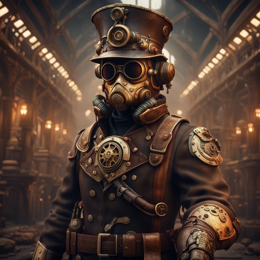 Steampunk soldier  by @That Guys ZB