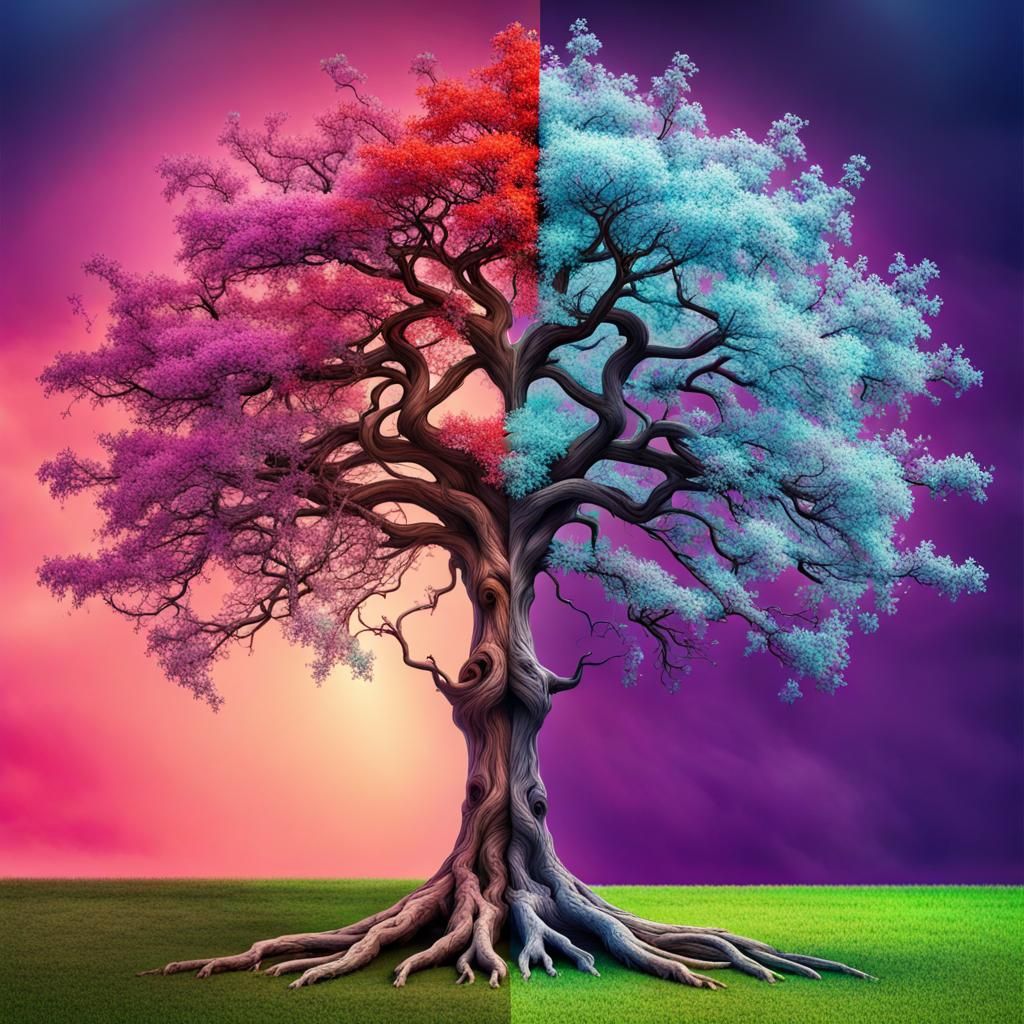 Hot and Cold Tree
