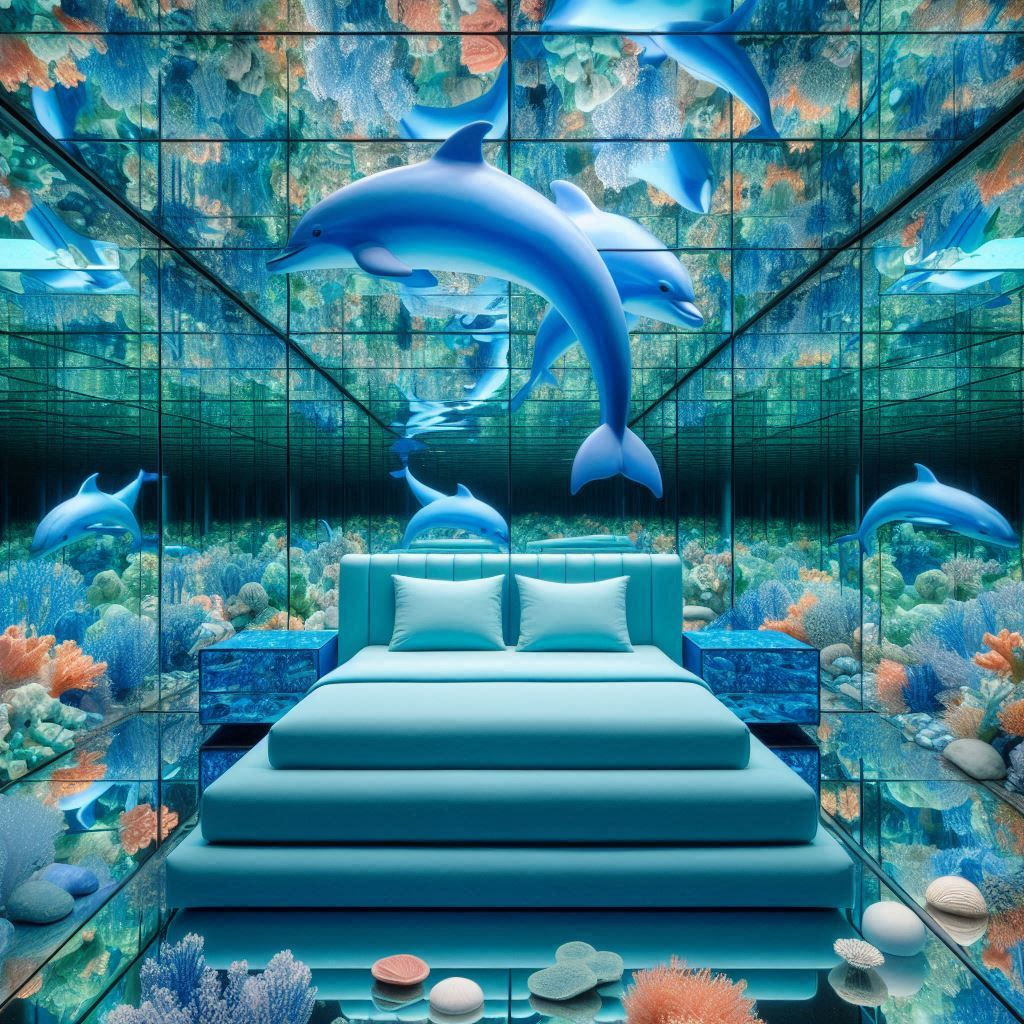 Mirrored Dolphin Suite Haven