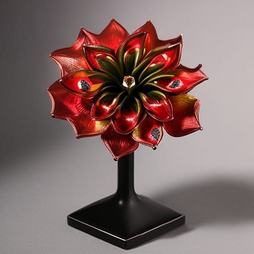 Trophy Flower AI Generated Artwork NightCafe Creator