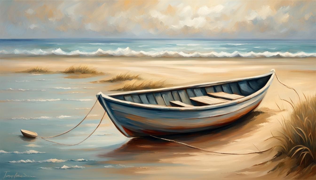 Row Boat on the Shore