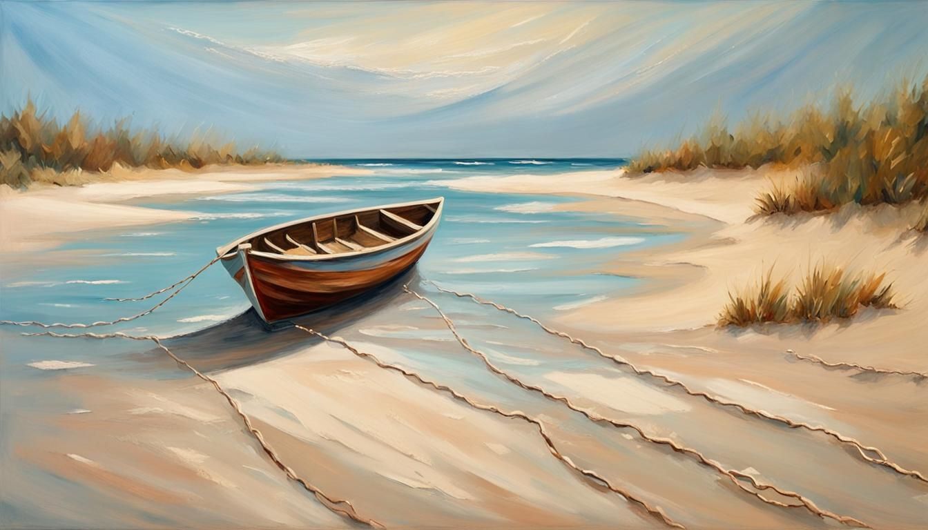 Row Boat on the Shore