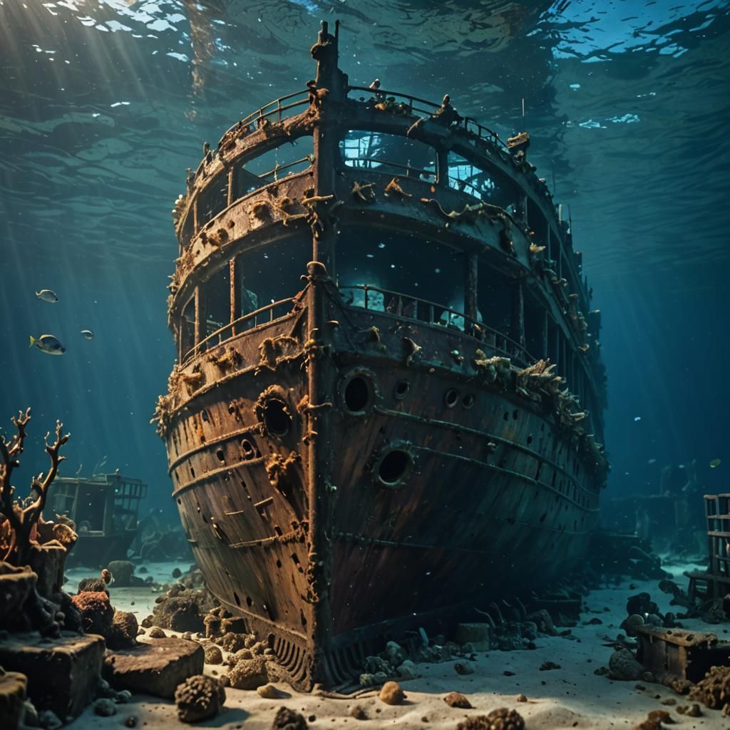 The sunken ship  by @Jeni_E