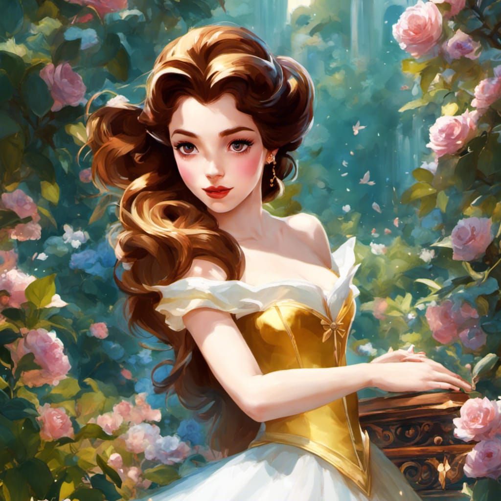 Blushing Beauties Bloom - AI Generated Artwork - NightCafe Creator