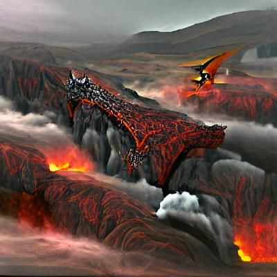 lava landscape