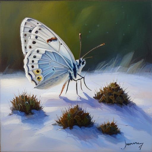 snowflake butterfly