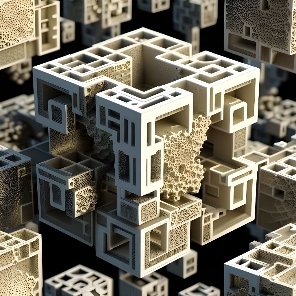 Menger Sponge Fractal.