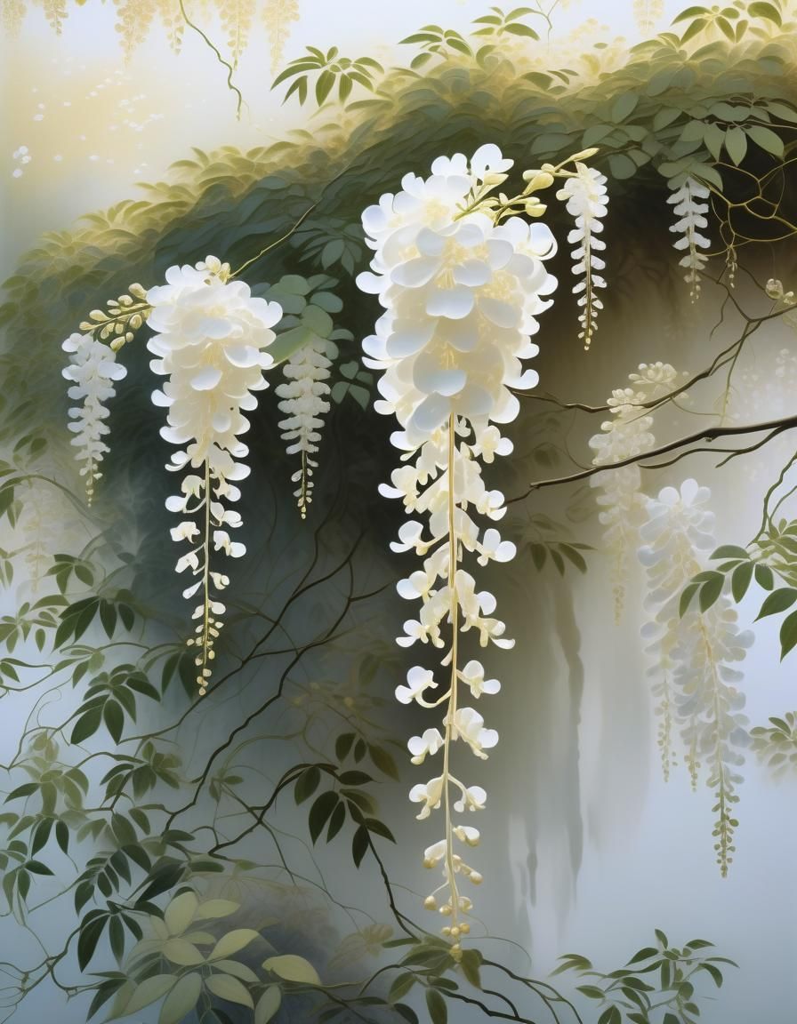 Wisteria Sinensis  by @Camellia Lane