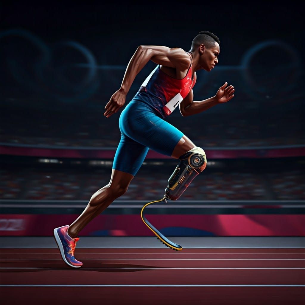 Athletes without Barriers  by @Qarbon