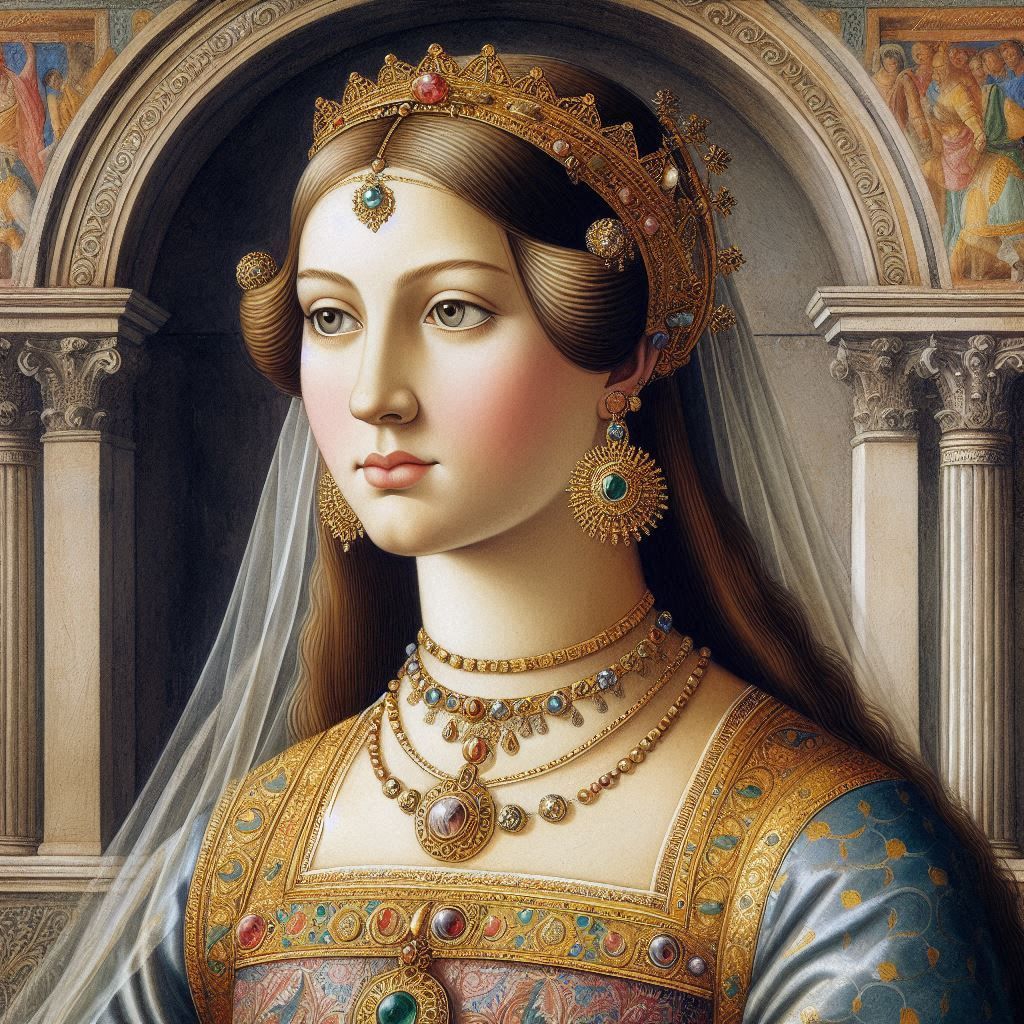 Portrait of a noble lady