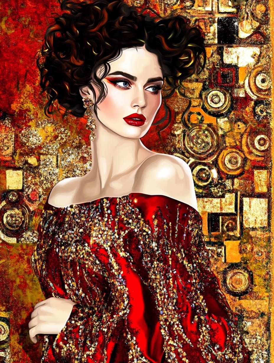 Metallic Klimt