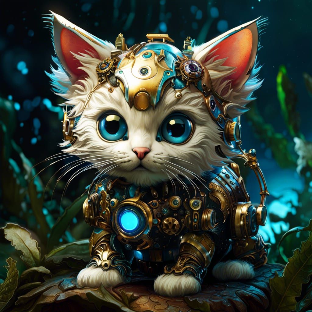 Kitty 2.0  by @Digital Muse