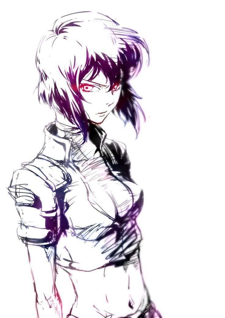 Motoko Kusanagi Ghost in the Shell