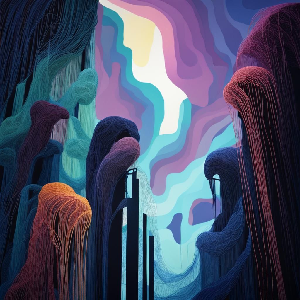 Enchanted Twilight forest