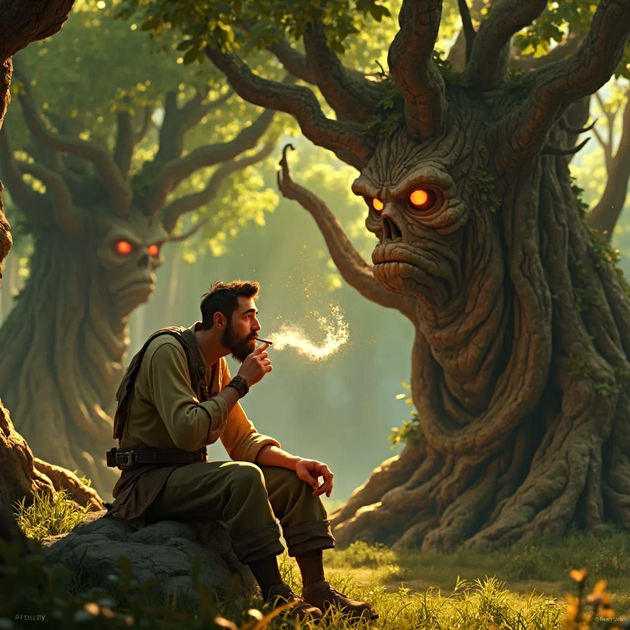 I Was Just About to Put It Out!