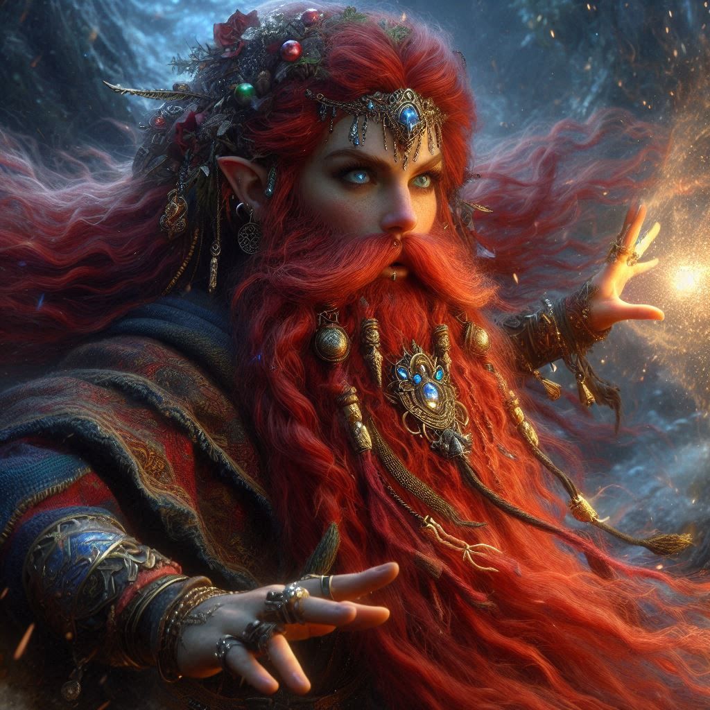 Female Dwarven Warlock