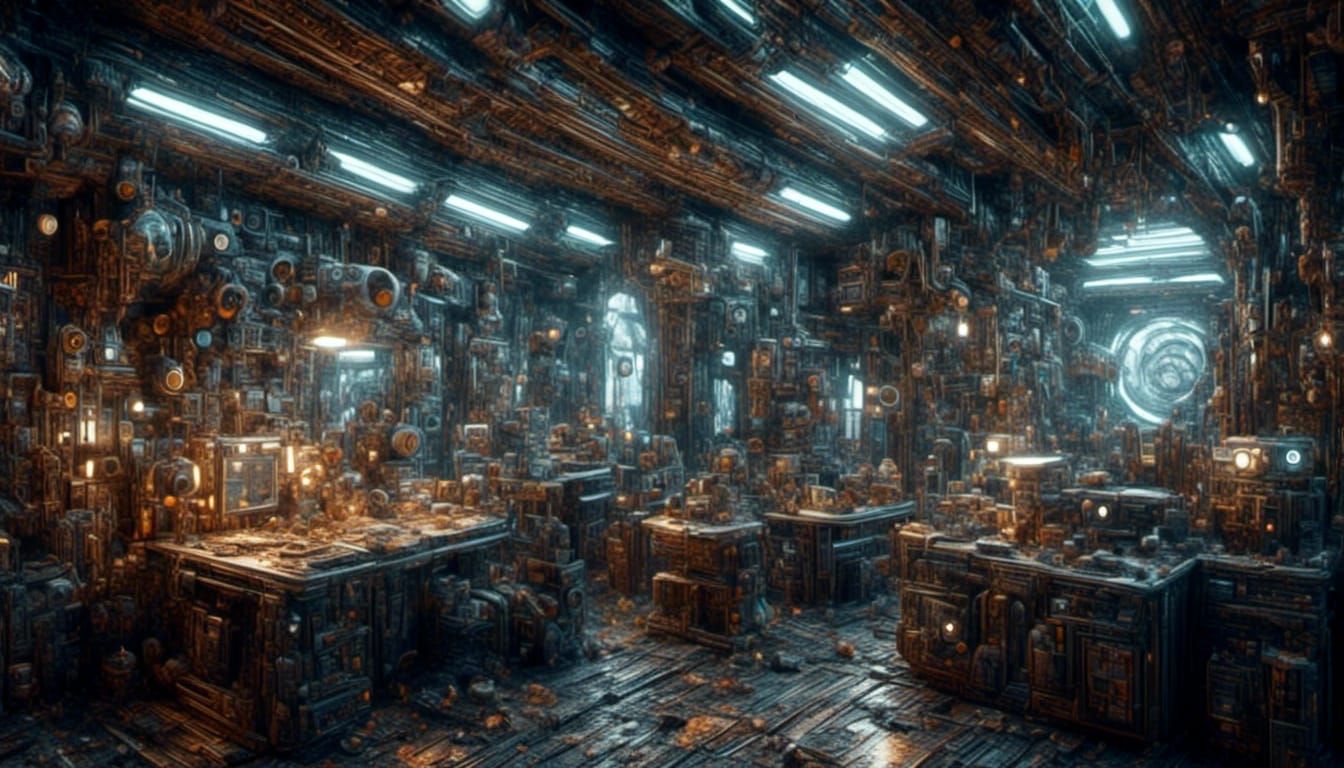 <lora:Lunarpunk Aesthetic:1.0> <lora:Sci-Fi Rooms:1.0> <lora...