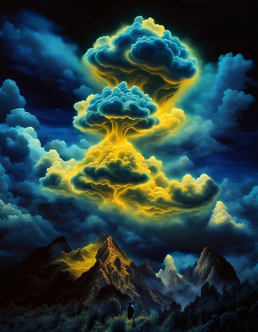 Cloud flowers