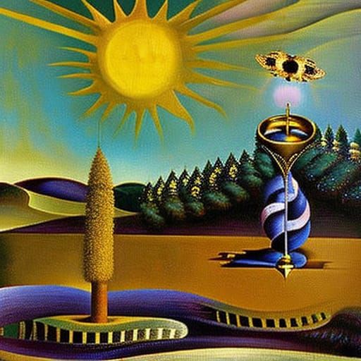 Surrealism Of The Sun