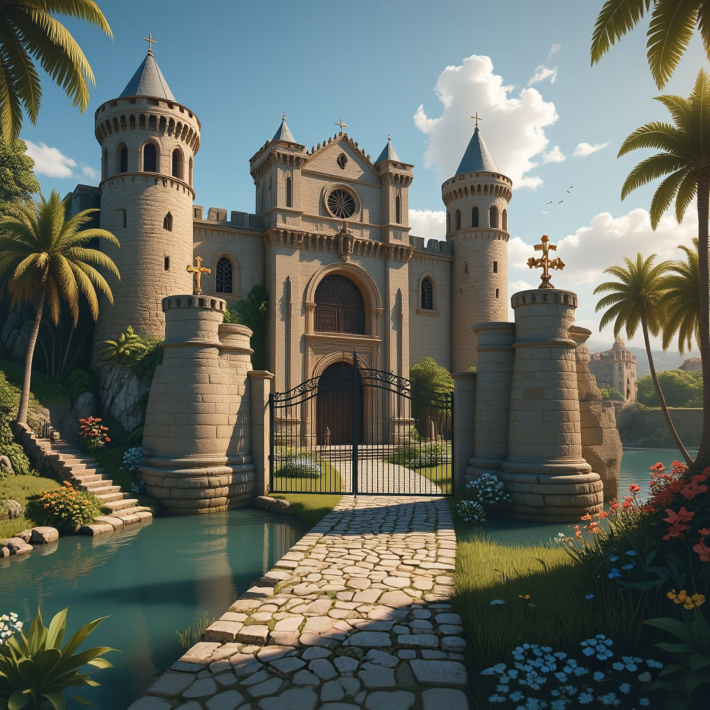 Tropical Island Christian Castle