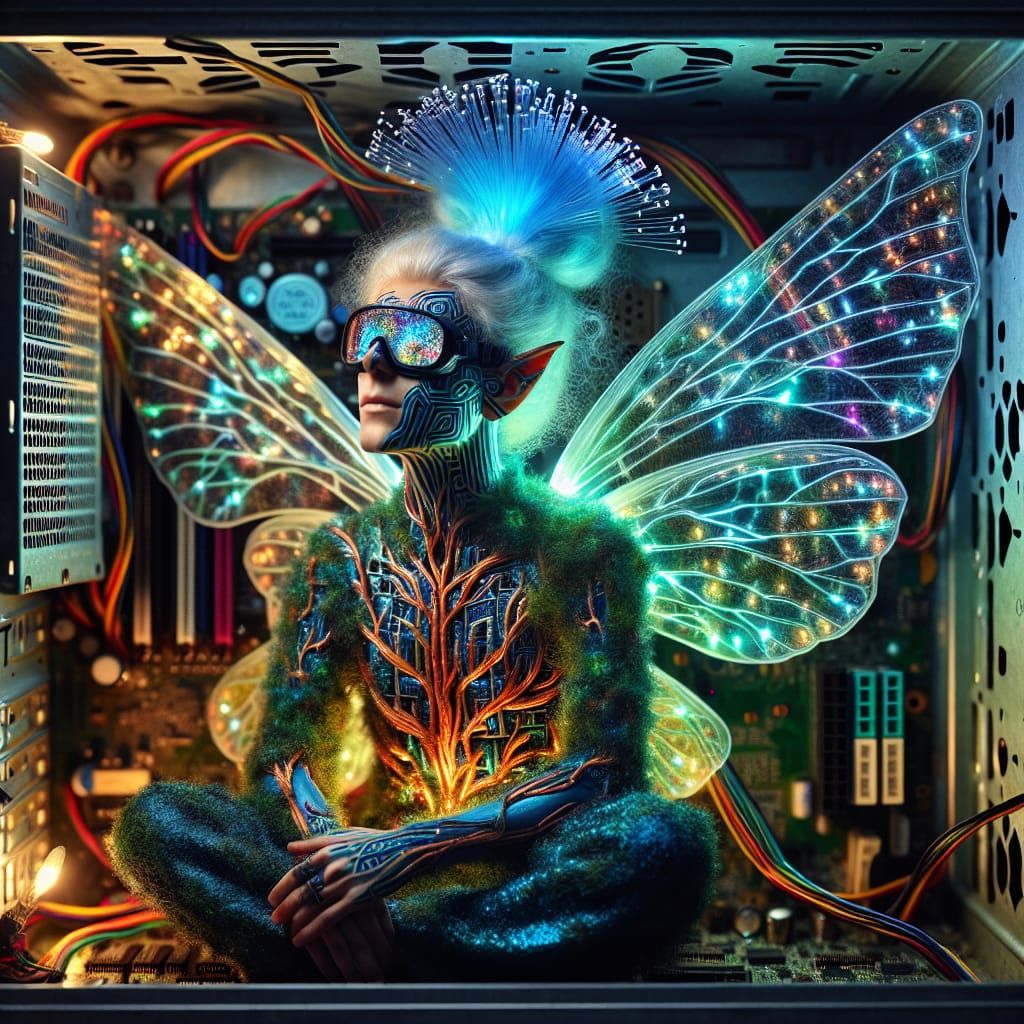 Fiber Optic Fairy #2